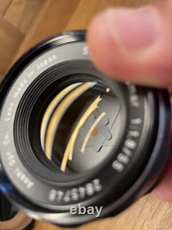 Near Mint with Flash Pentax SL Film Camera Super Takumar 55mm F/1.8 Lens From JP