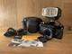 Near Mint with Flash Pentax Spotmatic SP Black Film Camera SMC T 55mm F/1.8 Lens