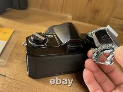 Near Mint with Flash Pentax Spotmatic SP Black Film Camera SMC T 55mm F/1.8 Lens