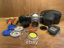 Near Mint ++ with Meter Pentax S2 Early Model Film Camera Auto Takumar 55mm F/2