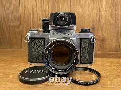 Near Mint with Meter Pentax S3 Film Camera Super Takumar 55mm F/1.8 Early Lens