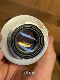 Near Mint with Rare Hood Konica FP Film Camera Hexanon 52mm F/1.8 Lens From JPN
