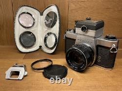 Near Mint with Rare Meter & 5 Filters Pentax SL Film Camera SMC T 55mm F/1.8 /JP