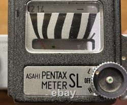 Near Mint with Rare Meter & 5 Filters Pentax SL Film Camera SMC T 55mm F/1.8 /JP