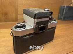 Near Mint with Rare Meter & 5 Filters Pentax SL Film Camera SMC T 55mm F/1.8 /JP