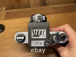 Near Mint with Rare Meter & 5 Filters Pentax SL Film Camera SMC T 55mm F/1.8 /JP