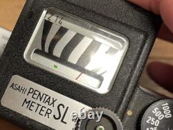 Near Mint with Rare Meter & 5 Filters Pentax SL Film Camera SMC T 55mm F/1.8 /JP