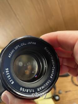 Near Mint with Rare Meter & 5 Filters Pentax SL Film Camera SMC T 55mm F/1.8 /JP