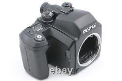 New Lens MINT Pentax 645 NII N II Film Camera FA 75mm f2.8 120 Film Back JAPAN