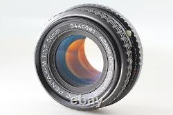 New Seal MINT with Strap Pentax MX Black Film Camera 50mm f1.7 Lens From JAPAN