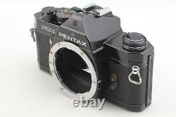 New Seal MINT with Strap Pentax MX Black Film Camera 50mm f1.7 Lens From JAPAN