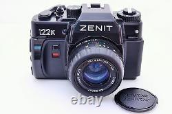 New Zenit 122K SLR 35mm film camera in box KMZ KIT Zenitar lens Pentax K Mount