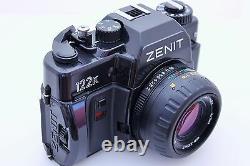 New Zenit 122K SLR 35mm film camera in box KMZ KIT Zenitar lens Pentax K Mount
