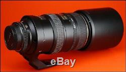 Nikon AF 80-400mm f4.5-5.6D VR Telephoto Zoom Lens With Front & Rear Caps & Hood