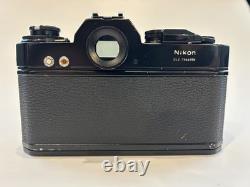 Nikon EL-2 film camera Black with50mm f/1.4 AI converted lens