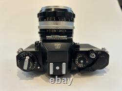 Nikon EL-2 film camera Black with50mm f/1.4 AI converted lens