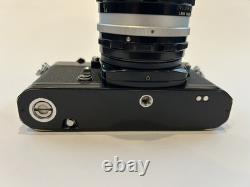 Nikon EL-2 film camera Black with50mm f/1.4 AI converted lens