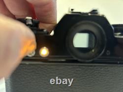 Nikon EL-2 film camera Black with50mm f/1.4 AI converted lens