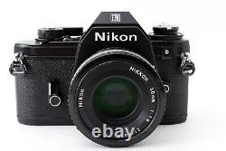Nikon EM 35mm film SLR camera with nikon 50mm f/1.8 AIS pancake lens 4589 1071514
