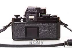 Nikon F2 Black Paint Photomic 35mm SLR Film Camera Body + 50mm F1.4 Lens