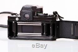 Nikon F2 Black Paint Photomic 35mm SLR Film Camera Body + 50mm F1.4 Lens