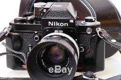 Nikon F2 Black Paint Photomic 35mm SLR Film Camera Body + 50mm F1.4 Lens