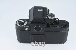 Nikon F2 Black Photomic SLR Film Camera Body Chrome /w 50mm 1.4 Lens Meter Issue