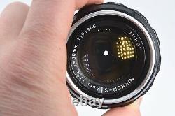 Nikon F2 Black Photomic SLR Film Camera Body Chrome /w 50mm 1.4 Lens Meter Issue