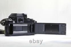 Nikon F2 Photomic Black SLR Camera Body Nikkor 55mm F/3.5 Lens Made In Japan
