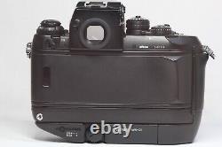 Nikon F4S Film Camera Body Only DP-20 MB-21 Black Made In Japan
