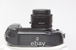 Nikon F4S Film Camera Body Only DP-20 MB-21 Black with AF Nikkor 50mm F/1.4 Lens