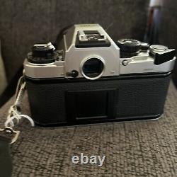 Nikon FA 35mm SLR Film Camera Body Silver With 28-210 Lens