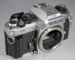 Nikon FA 35mm film camera w Titanium shutter for use w Nikkor lens Nice Ex++
