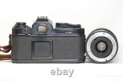 Nikon FE 35mm SLR Film Camera Body Black Zoom Nikkor 43-86mm F/3.5 MF Lens