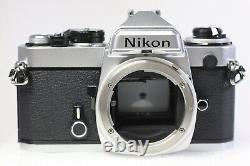 Nikon FE Film Camera 35mm Body Zoom NIKKOR 35-200mm F/3.5-4.5 Ai-s Macro Lens
