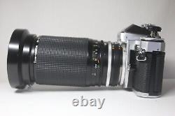 Nikon FE Film Camera 35mm Body Zoom NIKKOR 35-200mm F/3.5-4.5 Ai-s Macro Lens
