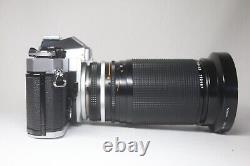 Nikon FE Film Camera 35mm Body Zoom NIKKOR 35-200mm F/3.5-4.5 Ai-s Macro Lens