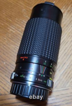 Nikon FE Silver 35mm Film Camera Body with Lenses And Flash Attachment