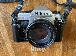 Nikon FG with 50mm Nikkor 18 lens Film Camera