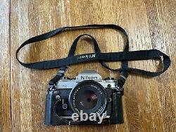 Nikon FG with 50mm Nikkor 18 lens Film Camera