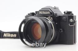 Nikon FM2N Black 35mm Film Camera Ai 50mm f1.4 Lens From JAPAN Exc+5