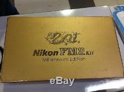 Nikon FM2 35mm Film Camera with 50mm F/1.4 Lens (Dragon Millennium Edition)