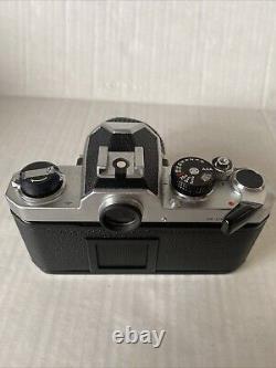 Nikon FM 35mm SLR Film Camera with NIKKOR 50mm 12 Lens Shutter Works