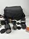 Nikon FM Black Body 35mm SLR Film Camera with Lenses and Accesories