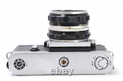Nikon F Eye Level SLR 35mm Film Camera Body + 50mm f/2 Lens JAPAN? Exc+5? #136