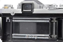 Nikon F Eye Level SLR 35mm Film Camera Body + 50mm f/2 Lens JAPAN? Exc+5? #136