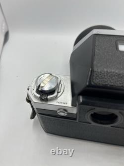 Nikon F camera with 50mm lens, Original Case