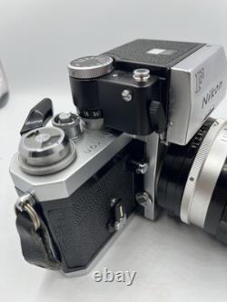 Nikon F camera with 50mm lens, Original Case