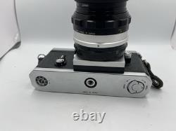 Nikon F camera with 50mm lens, Original Case