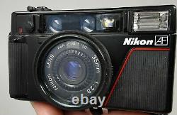 Nikon L35AF 35mm Point & Shoot Film Camera 35 12.8 lens 400 iso See Description